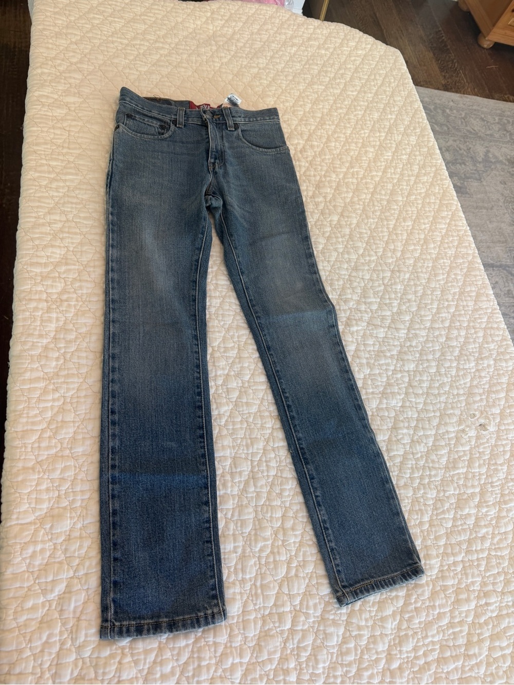 Levi's Boys Blue Straight-Leg Jeans